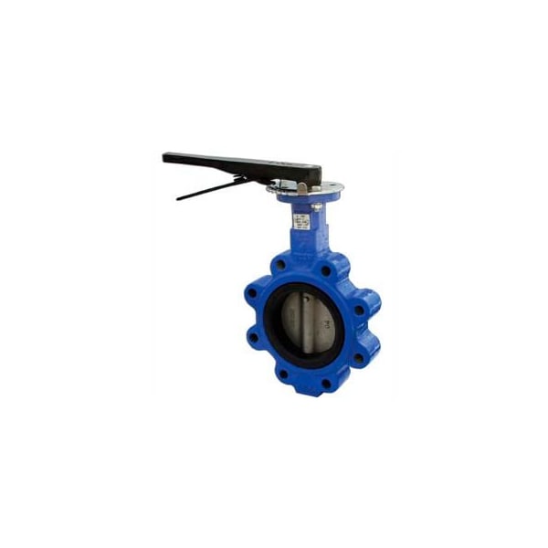 Avk Carbo-Bond/Bitorq Valve Automation 8in Lug Style Butterfly Valve W/ EPDM Seals and 10 Position Handle MY-LE-2-80-10P - main